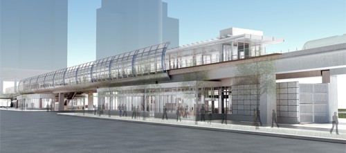 Main Street Station Rendering Main Street Station Rendering