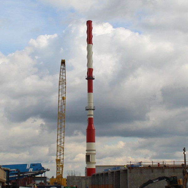 Surrey Bio Fuel Vent Stack Surrey Bio Fuel Vent Stack